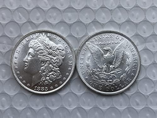 C Може да бъде озвучена версия на американски монети Морган 13 различни години на издаване и чуждестранни възпоменателни