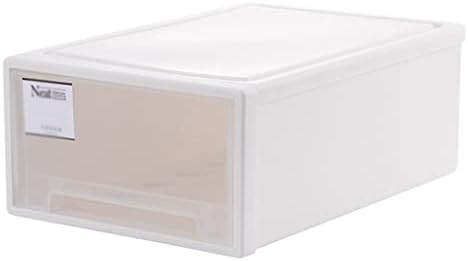 QUUL Настолна Кутия за съхранение на Прозрачна Кутия Тип Офис Кутия за съхранение на Файлове Спалня, Кабинет