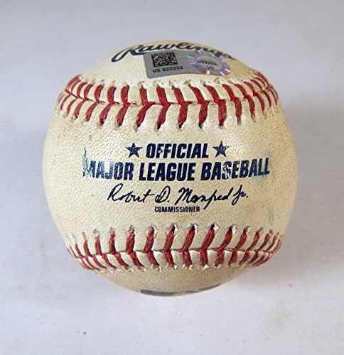 2022 Ariz Даймондбэкс Роки Гейм Б / Бейзбол Гомбер Кетел Март RBI Двойно 8 Използваните Бейзболни топки