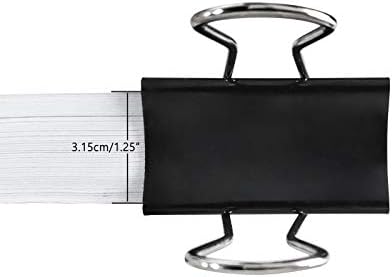 Кламери папки DSTELIN Extra Large 2.4 инча (32 опаковка), Големи Скоби за канцеларски материали, с капацитет