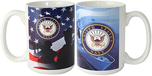 Склад на Въоръжените Сили на военна кафеена чаша на ВМС на САЩ от 15 грама.