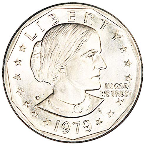 1979 Г БУ Сюзън Б Антъни S. B. A. Избор на долара Необращенный Монетен двор на САЩ