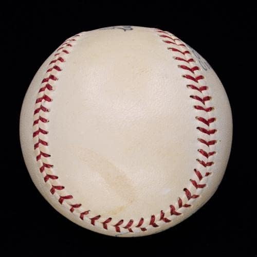 Бейзболен сингъл Чарли Келер 1940-те Години, С Автограф йорк Янкис Г. 1990 JSA LOA Y41855 - Бейзболни топки