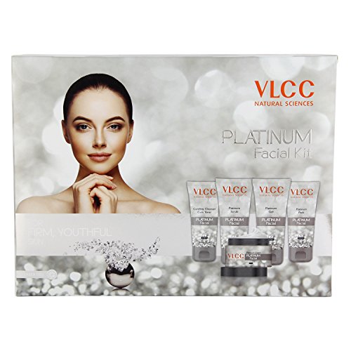 Комплект за грижа за лицето на VLCC Platinum За Еластична и млада кожа (250 г)