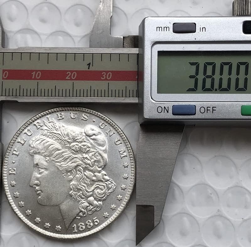 Американска Монета Морган Издание 1894O Сребърен Долар Месинг със сребърно покритие Антикварни Чуждестранни