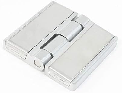 X-DREE 6 см x 6 см панти за чекмеджета шкаф от неръждаема стомана в Сребърен цвят (6 см x 6 см Gabinete de acero