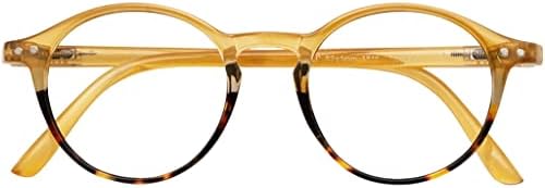 N/A Очила за четене Женски Мъжки Ретро слънчеви Очила с защита от синьо излъчване Многоцветное черепаховое стъкло