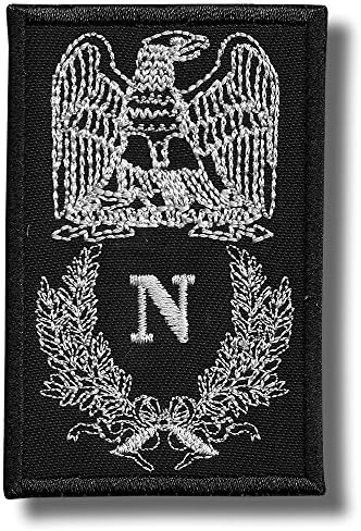 Нашивка с бродирани символ на Наполеон, 7 Х 5 см