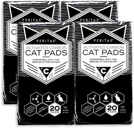 Подложки за котки Peritas | Универсален сос за система за пълнене на котешки тоалетни Breeze Tidy | Подложки