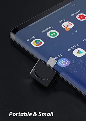 USB Адаптер C за свързване към USB конектора (2 опаковки), който е съвместим с вашите обикновени мобилно устройство