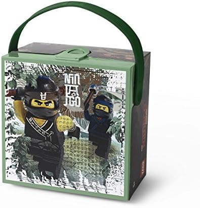 Дръжка за обяд LEGO Nexo Knights, Преносим Кутия за съхранение, Синьо, 15,9 x 17,3 x 9,7 см