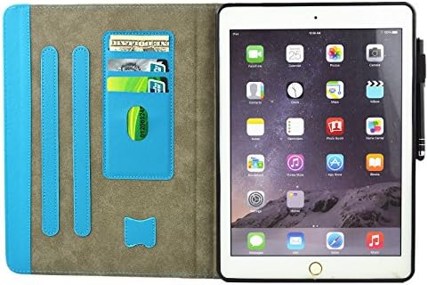 UUcovers Калъф за iPad е 9,7 2017 2018, iPad Air 1/Air 2, калъф с държач за моливи [Автоматичен режим на заспиване