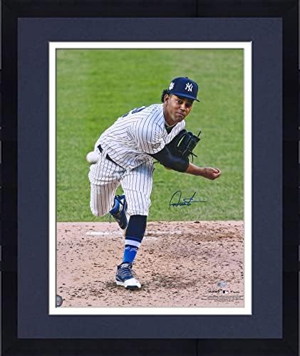 Снимка в рамка Дейви García Ню Йорк Янкис с автограф Стомна с Размер 16 х 20 инча - Снимки на MLB с автограф