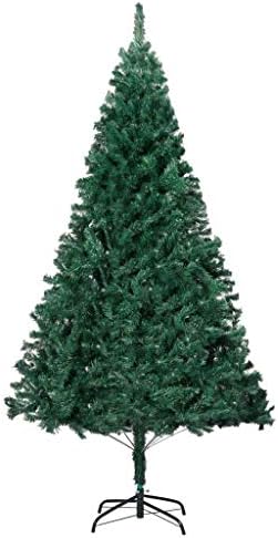 VidaXL Изкуствено Коледно Дърво с Дебели Клони За Дома, Хол, Офис, Коледна Украса, Коледна Празнична Украса,