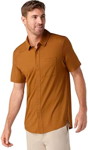 Риза с копчета с къс ръкав Smartwool - Мъжки