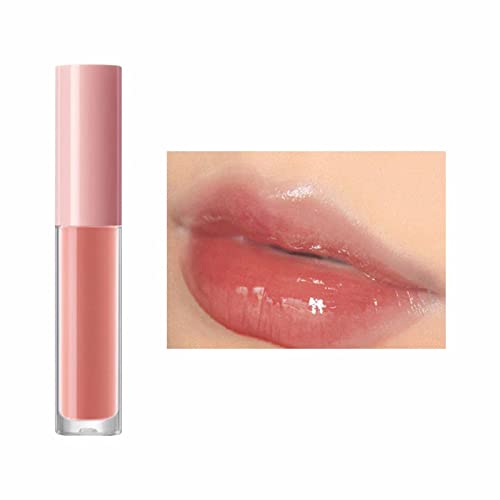 Xiahium Lip Gloss Flavo Подхранване на Не-мазен блясък за устни, за Дълготрайна хидратация И фиксиране на цвета,