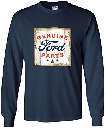 Оригинални Резервни Части На Ford Old Sign Тениска С Дълъг Ръкав Лицензен Камион Ford
