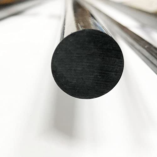 KARBXON – Кръгъл прът от въглеродни влакна - 2 мм X 1000 мм – Пултрузионный кръгла едно парче пръчка - Черно