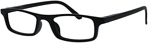 Очила за четене OPULIZE Ted 2 опаковки в Тесен Лека Рамка, Мъжки и Женски, Устойчиви На надраскване Кутия Панти