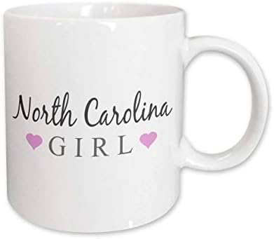 3. Момиче от Северна Каролина - гордостта на родния си щат - САЩ - Съединените американски Щати. - Чаши (mug_161865_1)