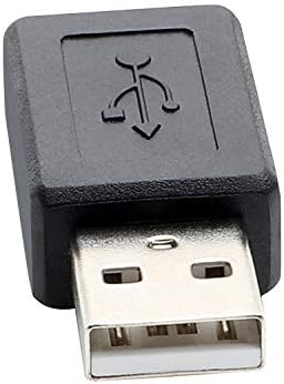 Адаптер SAISN Mini USB A USB 2.0 за свързване на мъжете към USB Micro Female Converter (3 опаковки)