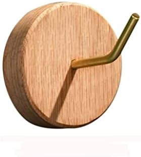 Монтиране на окачен на кука JAHH без перфорация, дървена закачалка в скандинавски стил, Тежкотоварни монтиране